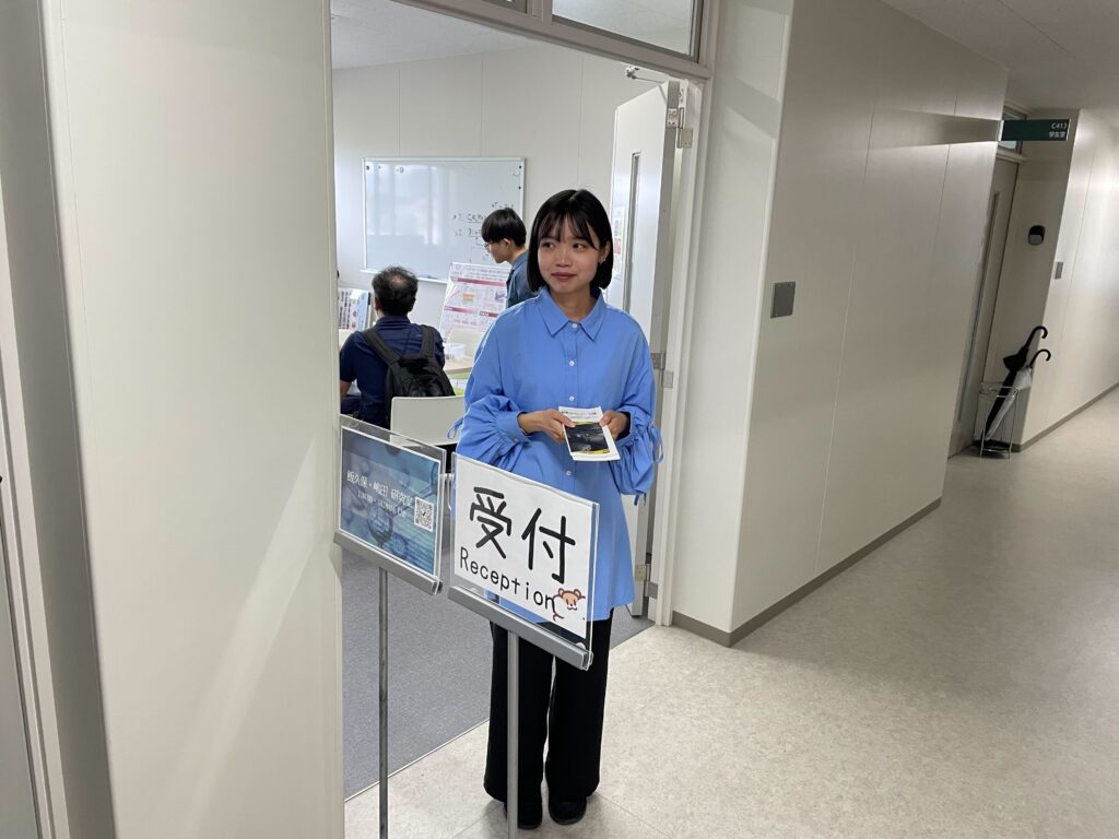 受付の様子
